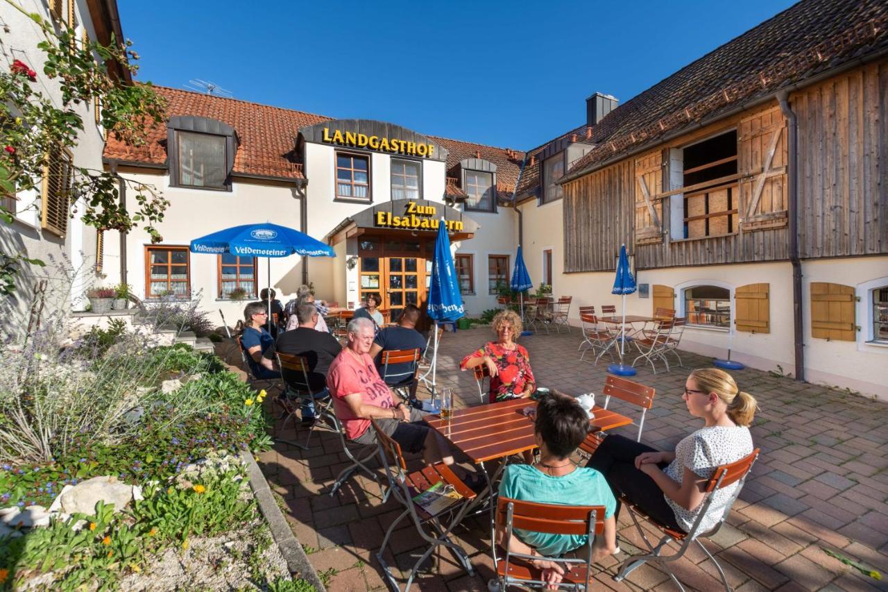 Landgasthof Zum Elsabauern Königstein in der Oberpfalz Exterior foto