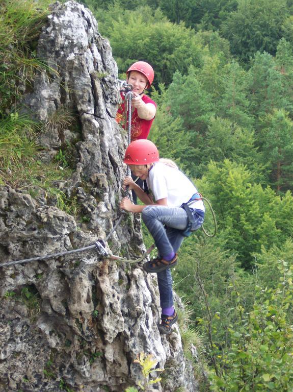Landgasthof Zum Elsabauern Königstein in der Oberpfalz Exterior foto